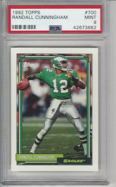 Football, Randall Cunningham Basic Set Published Set: Doug