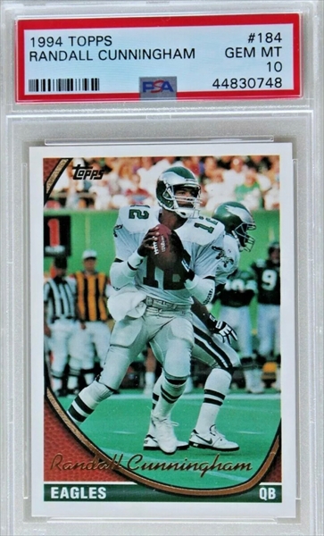 Football, Randall Cunningham Basic Set Published Set: Doug