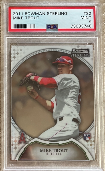 Mike Trout 2011 Bowman Sterling Rookie - 2011 - US