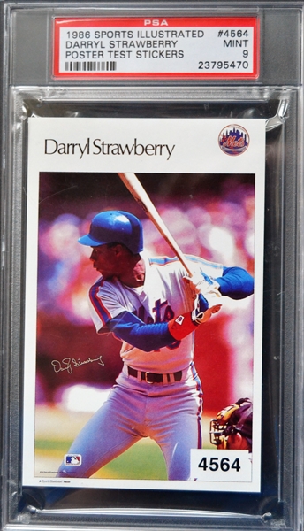 Dunkin Donuts 1986-2006 Darryl Strawberry Stats Disc Missing State Quarter