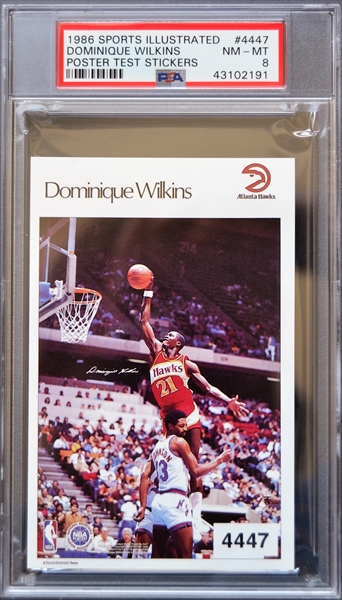 Dominique Wilkins - San Antonio Spurs '1997' - Basketball - Sticker