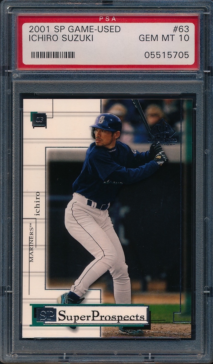 Baseball - Ichiro Suzuki Rookie Set: Paper Gold Set Image Gallery