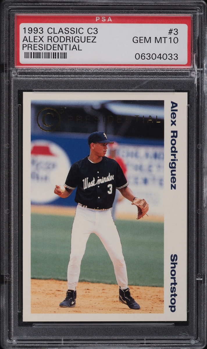 Rookies Showcase Image Gallery: Alex Rodriguez Rookie Showcase