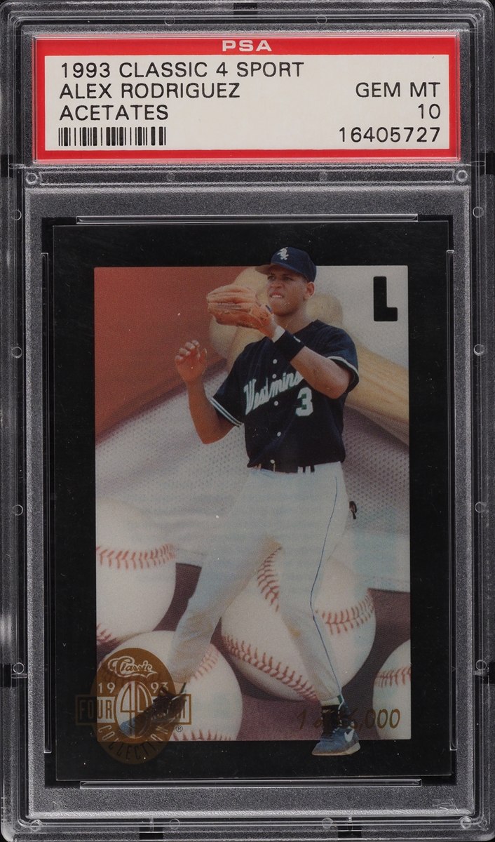 Top Alex Rodriguez Baseball Cards, Rookies, Autographs, Prospects