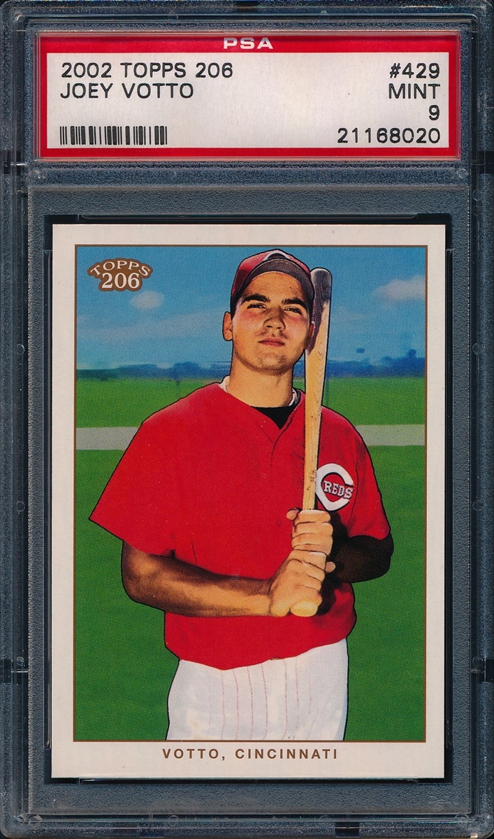 Joey Votto Autographed 2008 Upper Deck Piece of History Rookie