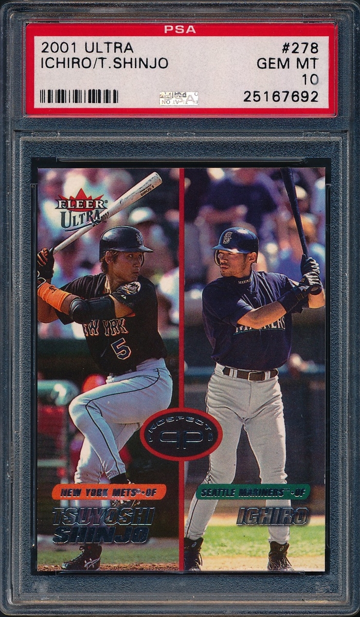 PSA Set Registry Showcase: Ichiro Rookie Showcase