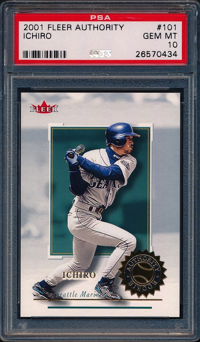  2001 Fleer Tradition Baseball #452 Ichiro Suzuki Rookie Card :  Collectibles & Fine Art