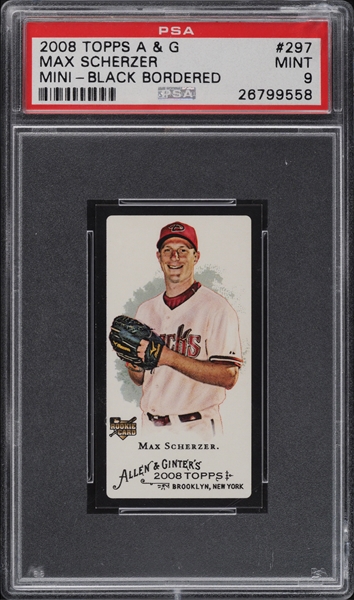 Max Scherzer  PSA AutographFacts℠