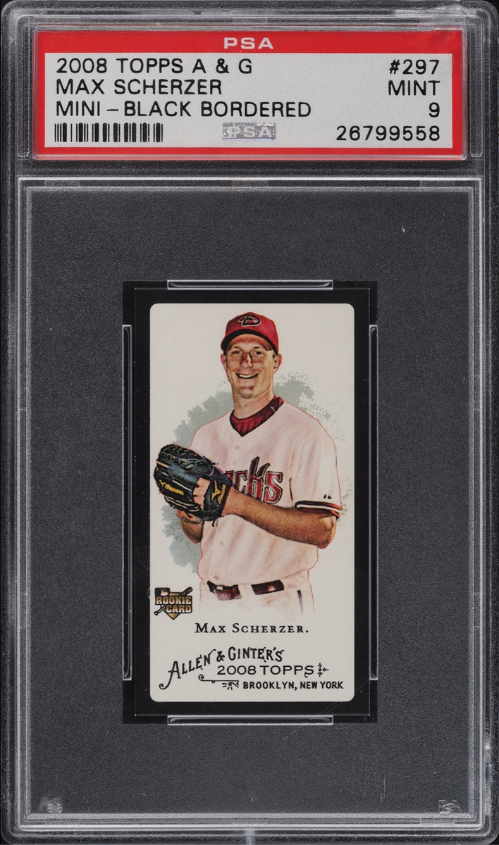 Rookies Showcase Image Gallery: Max Scherzer Rookie Showcase