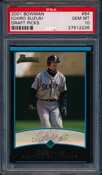 PSA Set Registry Showcase: Ichiro Rookie Showcase