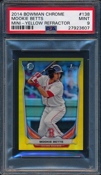  2014 Bowman Sterling Baseball #BSRA-MB Mookie Betts