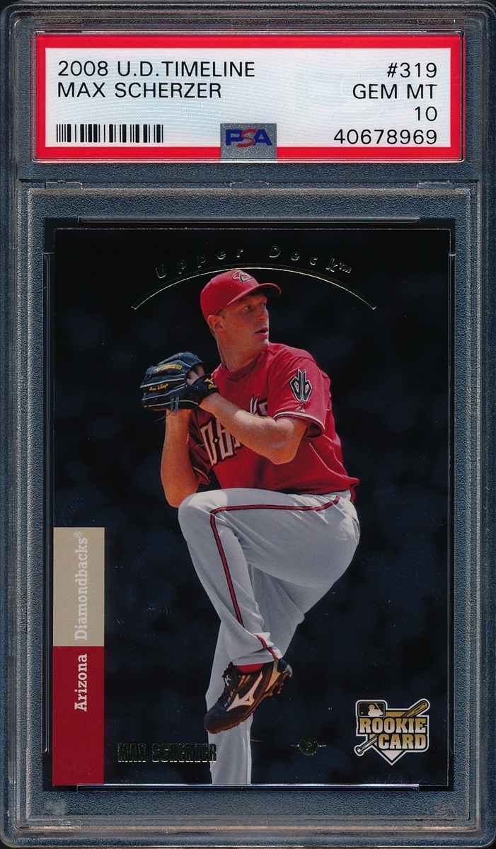 Rookies Showcase Image Gallery: Max Scherzer Rookie Showcase