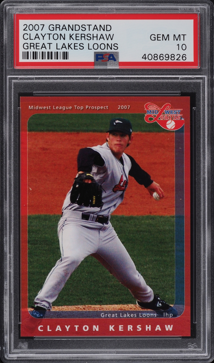 Clayton Kershaw 2006 06 TriStar Pro Debut Rookie Card #27 QTY