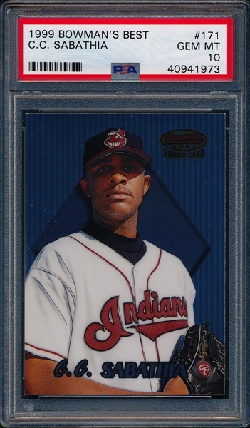 超レア 1999 CC Sabathia 直筆サイン ルーキーカード 美品 CC Sabathia Rookie Card Guide and What's the Most Valuable