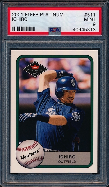 PSA Set Registry Showcase: Ichiro Rookie Showcase