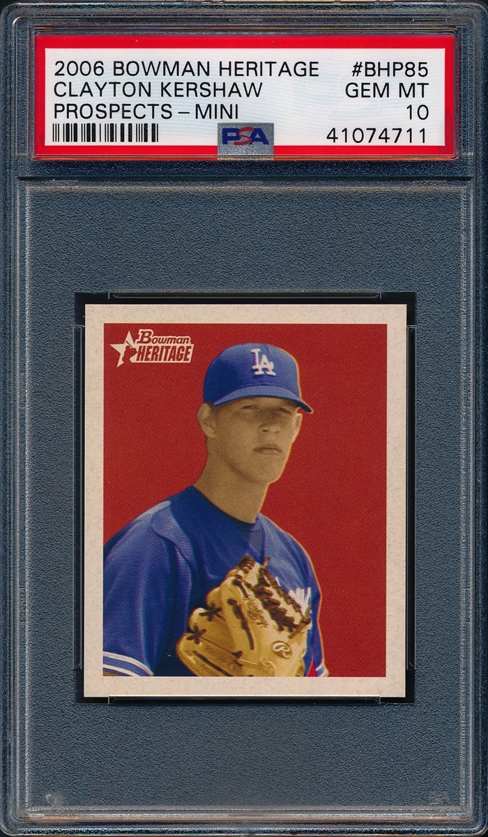 2006 Just Rookies #23 Clayton Kershaw Pre-Rookie Los Angeles