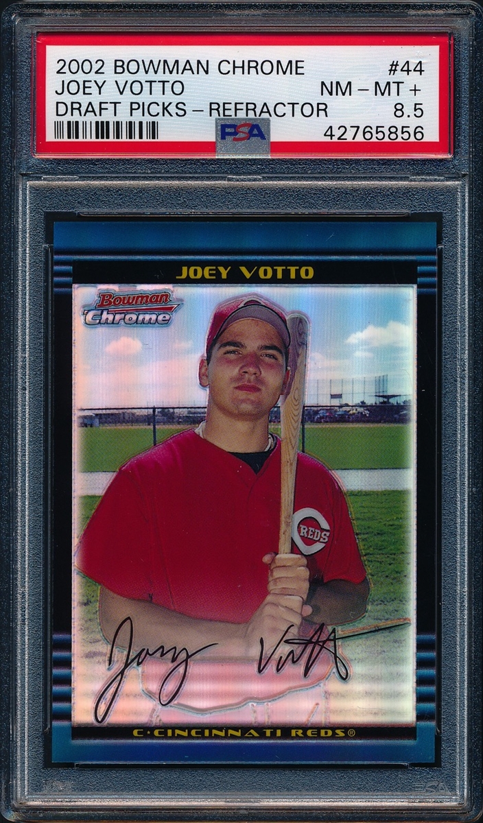 Joey Votto Autographed 2008 Upper Deck Premier Rookie Card #241 (PSA A