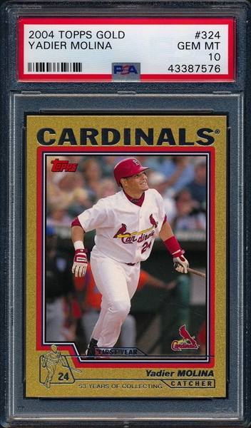 Yadier Molina  PSA AutographFacts℠