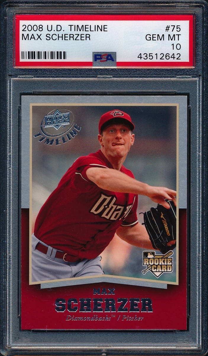 Rookies Showcase Image Gallery: Max Scherzer Rookie Showcase