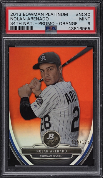 Nolan Arenado Colorado Rockies Autographed 2013 Topps