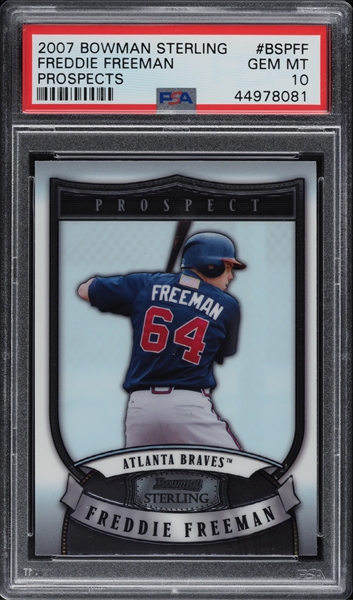 2011 Bowman Baseball #205 Freddie Freeman Rookie Card