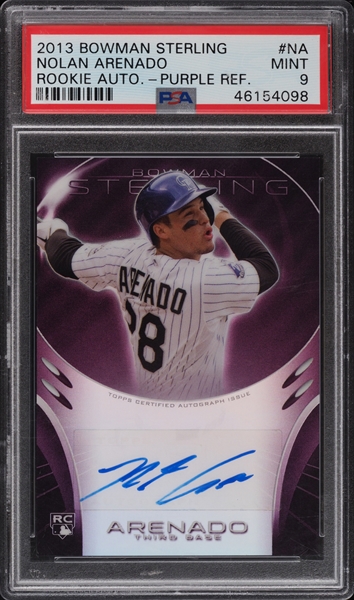 Nolan Arenado  PSA AutographFacts℠