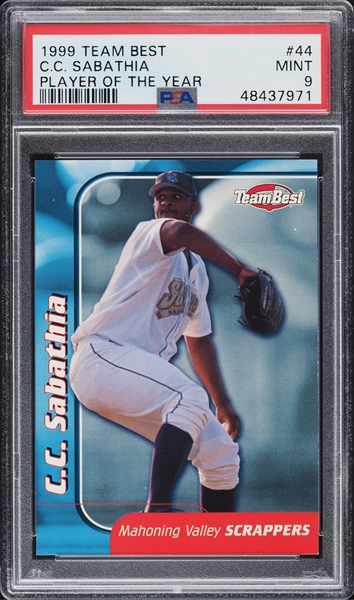 PSA Set Registry Showcase: CC Sabathia Rookie Showcase