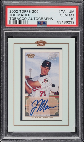 Rookies Showcase Image Gallery: Joe Mauer Rookie Showcase