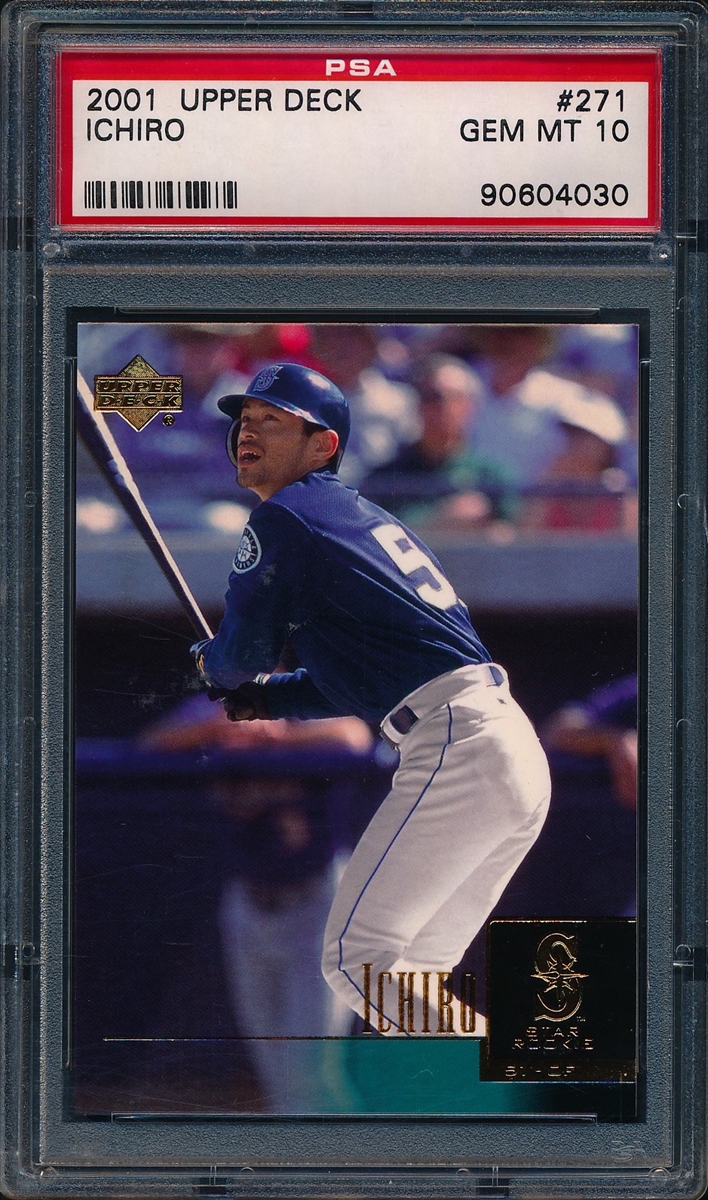 Baseball - Ichiro Suzuki Rookie Set: Paper Gold Set Image Gallery