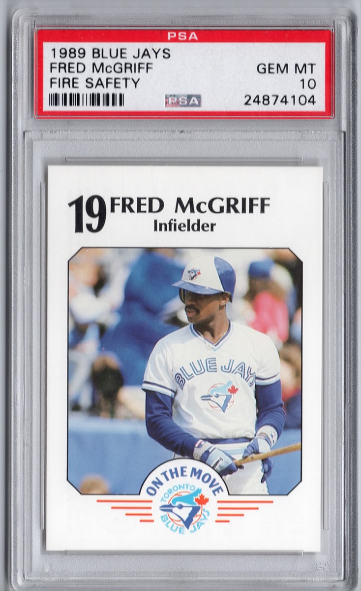1986 Donruss Rated Rookie Fred Mcgriff 28 Toronto Blue Jays 