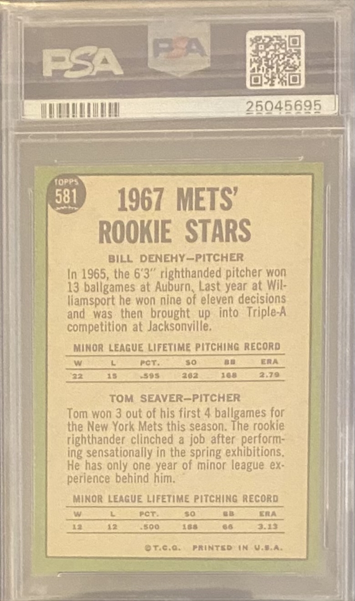 Tom Seaver (True) Rookie Cards - True Rookie Cards