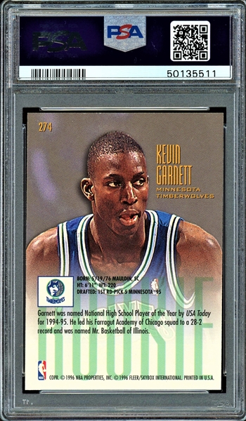 Basketball - Kevin Garnett Master Set: Luni's KG Master Set Set 