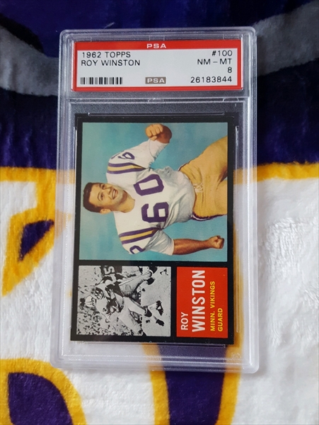 Football, 1962 Topps Minnesota Vikings Published Set: TNYGAARD