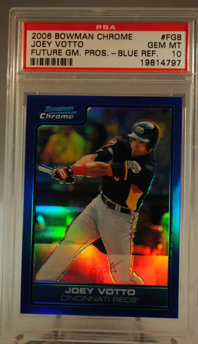 JOEY VOTTO 2007 BOWMAN chrome rookie card