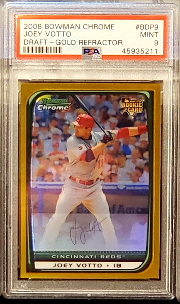 2008 Upper Deck ROOKIE RC Card # 349 JOEY VOTTO CINCINNATI REDS GRADED MINT!