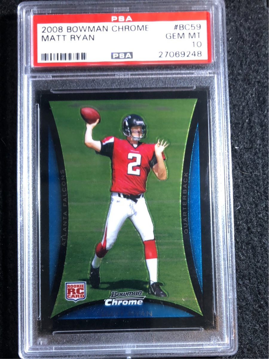 Matt Ryan 2008 SPX Rookie 2 Color Jersey Patch Serial #42/50