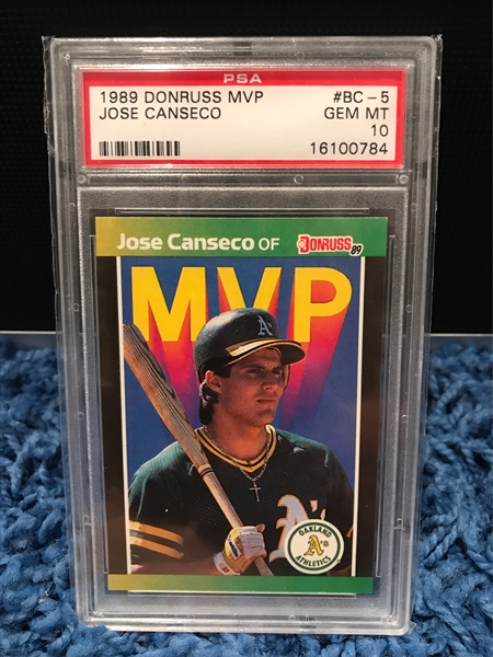 Baseball - Jose Canseco Master Set: p2d9t8 Set Image Gallery