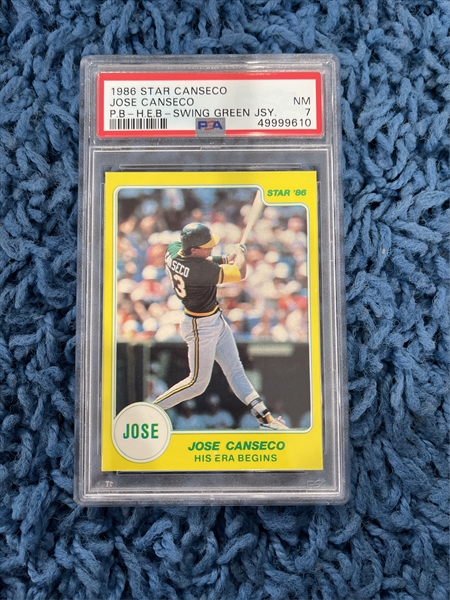 Baseball - Jose Canseco Master Set: p2d9t8 Set Image Gallery
