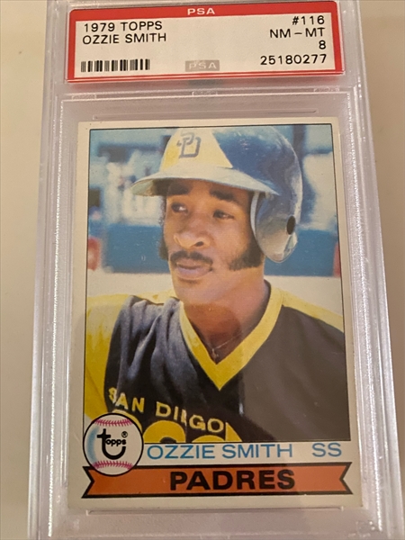 Ozzie Smith 515 San Diego Padres Base Topps Chrome Platinum 