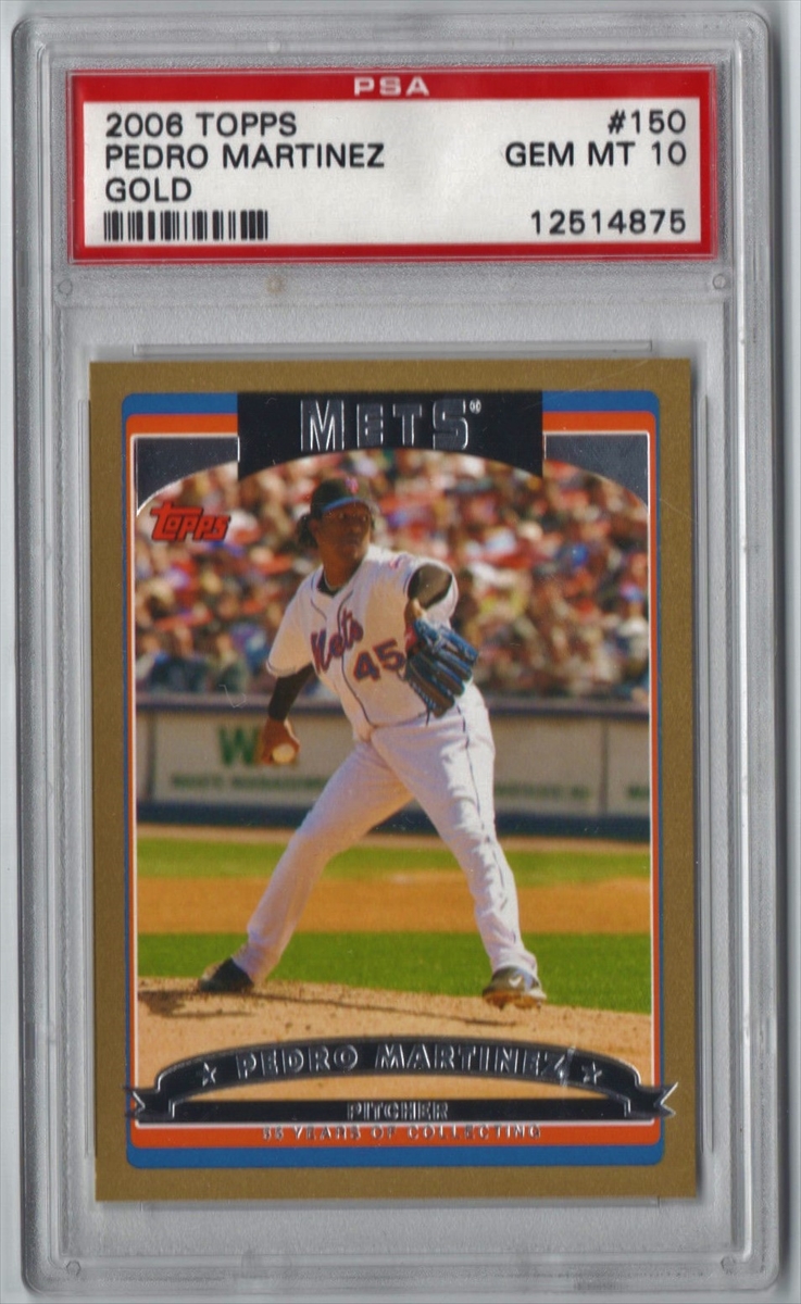 2006 Topps Chrome Baseball [PEDRO MARTINEZ] Black Refractor