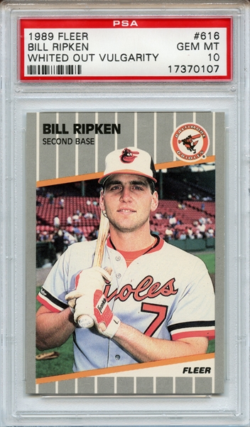 Billy Ripken Fesses Up to 'Error' Card - Sports Collectors Digest