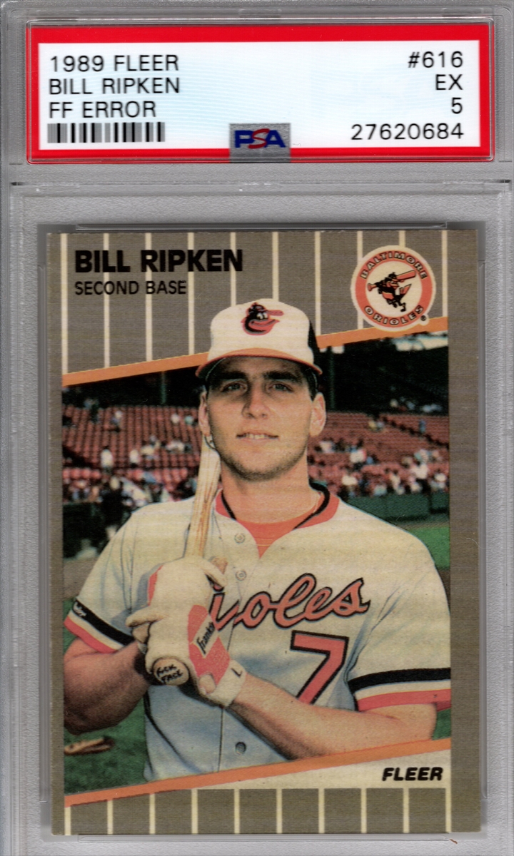 Gerrans Collection - 1989 Fleer Bill Ripken Variations Showcase Image ...