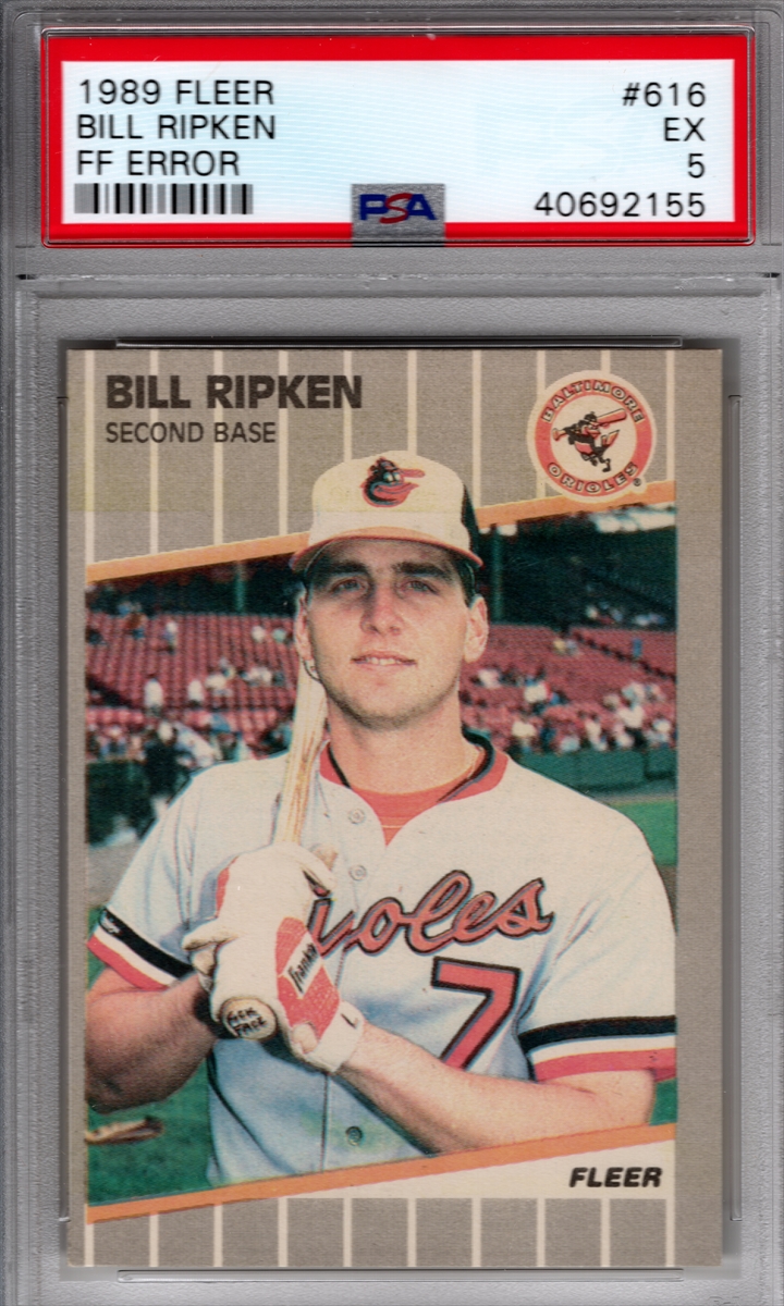 Gerrans Collection - 1989 Fleer Bill Ripken Variations Showcase Image ...