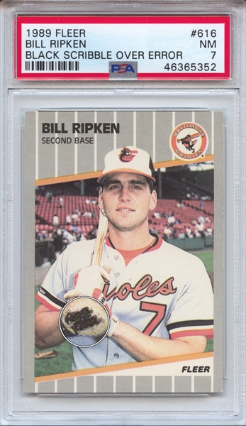 Gerrans Collection - 1989 Fleer Bill Ripken Variations Image Gallery