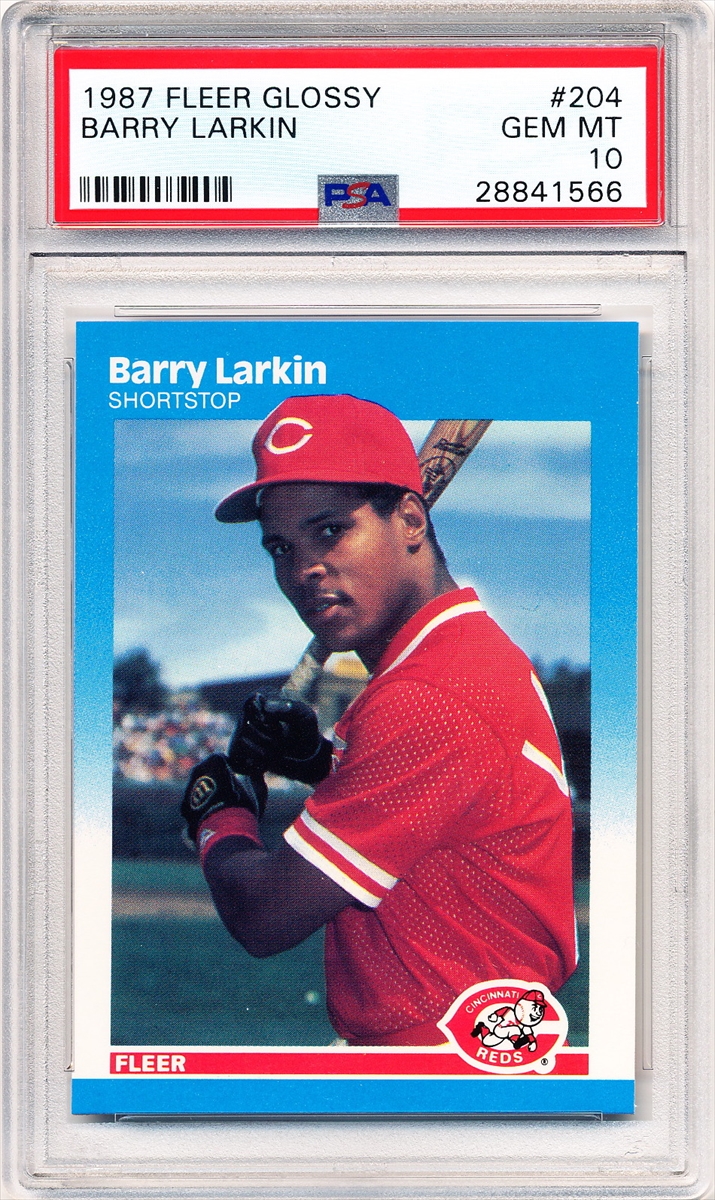 1999 Topps Stadium Club Baseball Barry Larkin - Cincinnati Reds