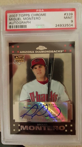 Miguel Montero Arizona Diamondbacks Signed Autographed 2014 All