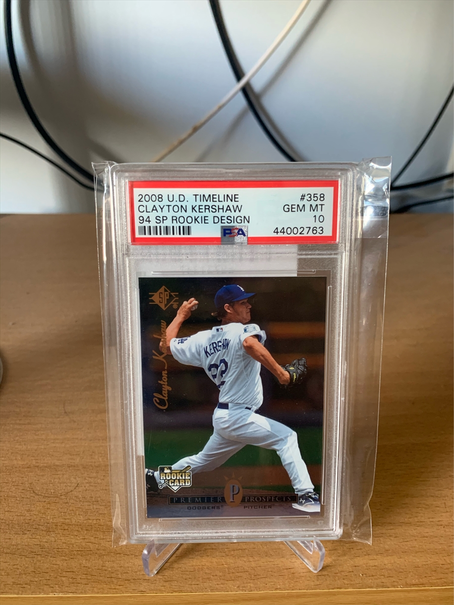 CLAYTON KERSHAW 2008 UPPER Deck Timeline Top Prospects Rookie 