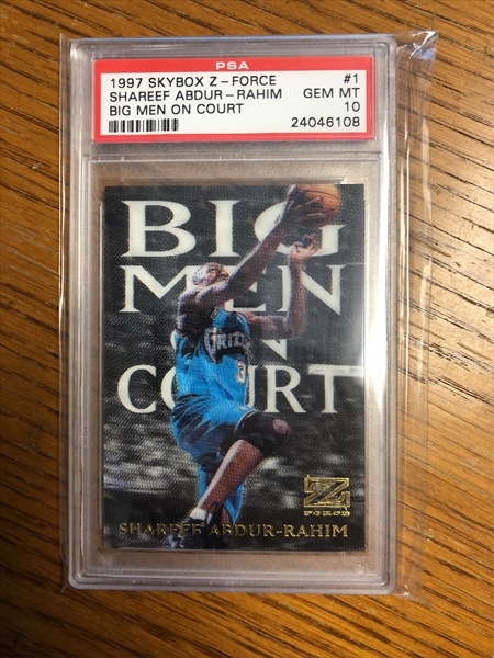Basketball, 1997-98 Skybox Z-Force Big Men on Court