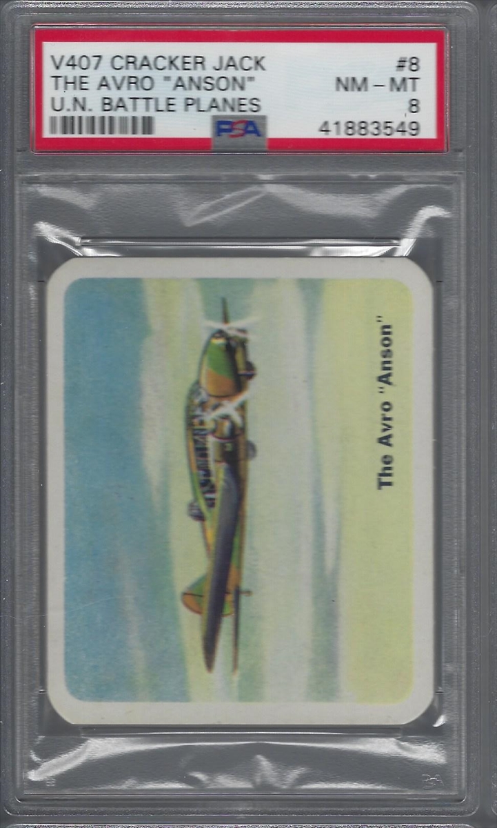 NonSports 1940 Cracker Jack United Nations Battle Planes (V407