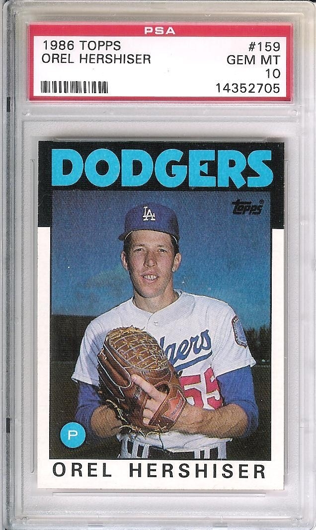 1985 Topps Orel Hershiser